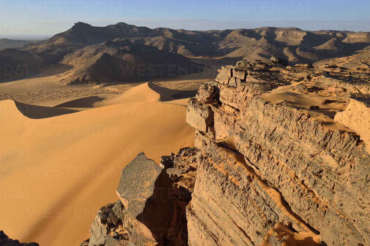 Africa Algeria  Sahara Tassili N Ajjer National  Park  
