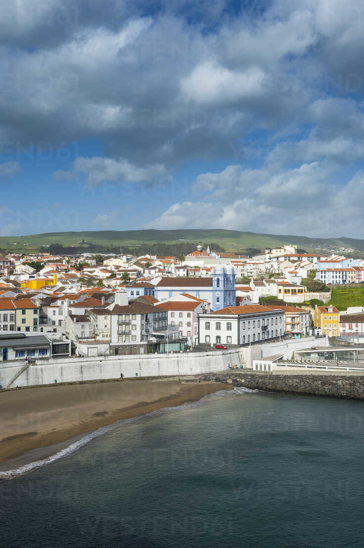 Portugal Azores Terceira Angra Do Heroismo Overlook Over The Town Runf008 Michael Runkel Westend61