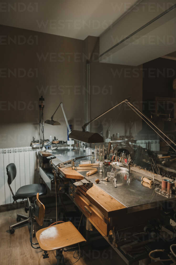 Interior Of A Jewellery Making Workshop Ahsf00016 Hernandez