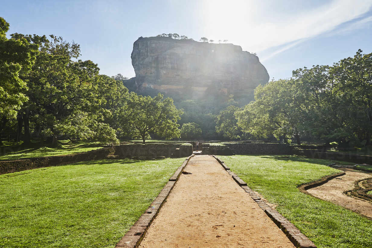 View To Lion Rock With Castle Sigiriya Sri Lanka Cvf Christian Vorhofer Westend61