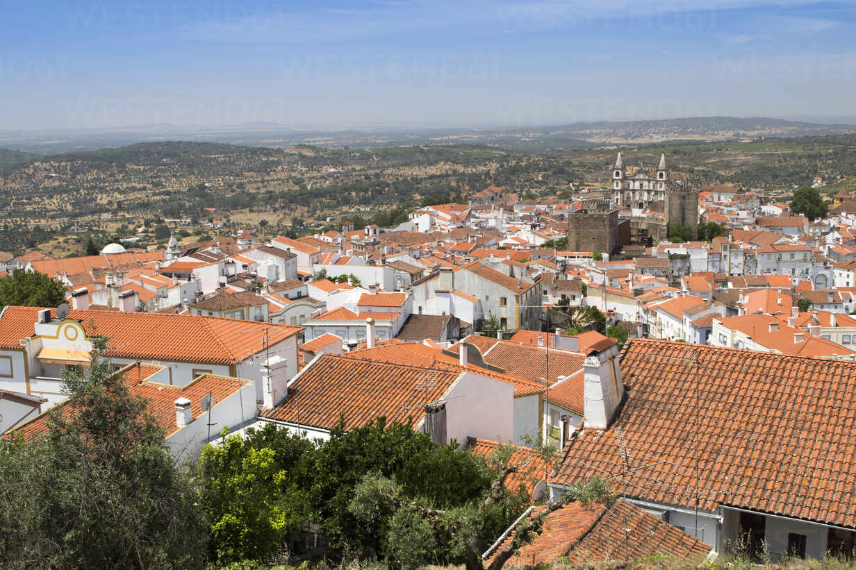 View Of Portalegre Capital Of The Northern Alentejo Portugal Europe Rhplf04681 Rhpl Westend61