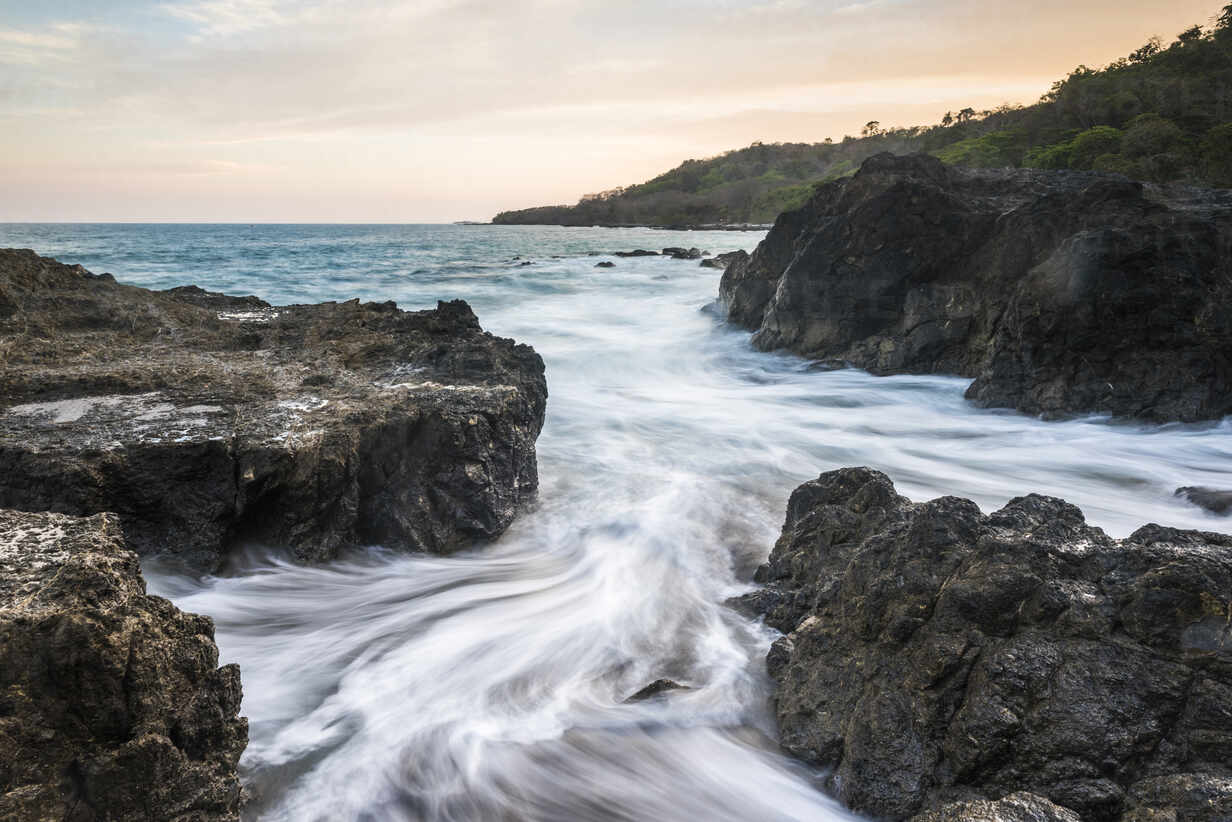 Montezuma Beach At Sunset Nicoya Peninsula Puntarenas Costa Rica Central America Rhplf Rhpl Westend61