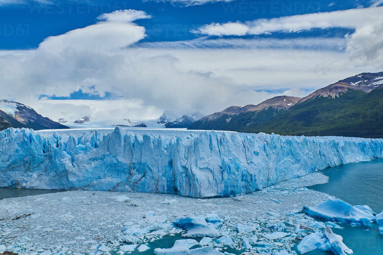 Glacier Perito Moreno In Patagonia Argentina Stockphoto
