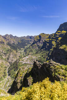 Portugal Madeira Curral Das Freiras Mountain Village Seen From Eira Do Serrado Viewpoint Wdf055 Werner Dieterich Westend61