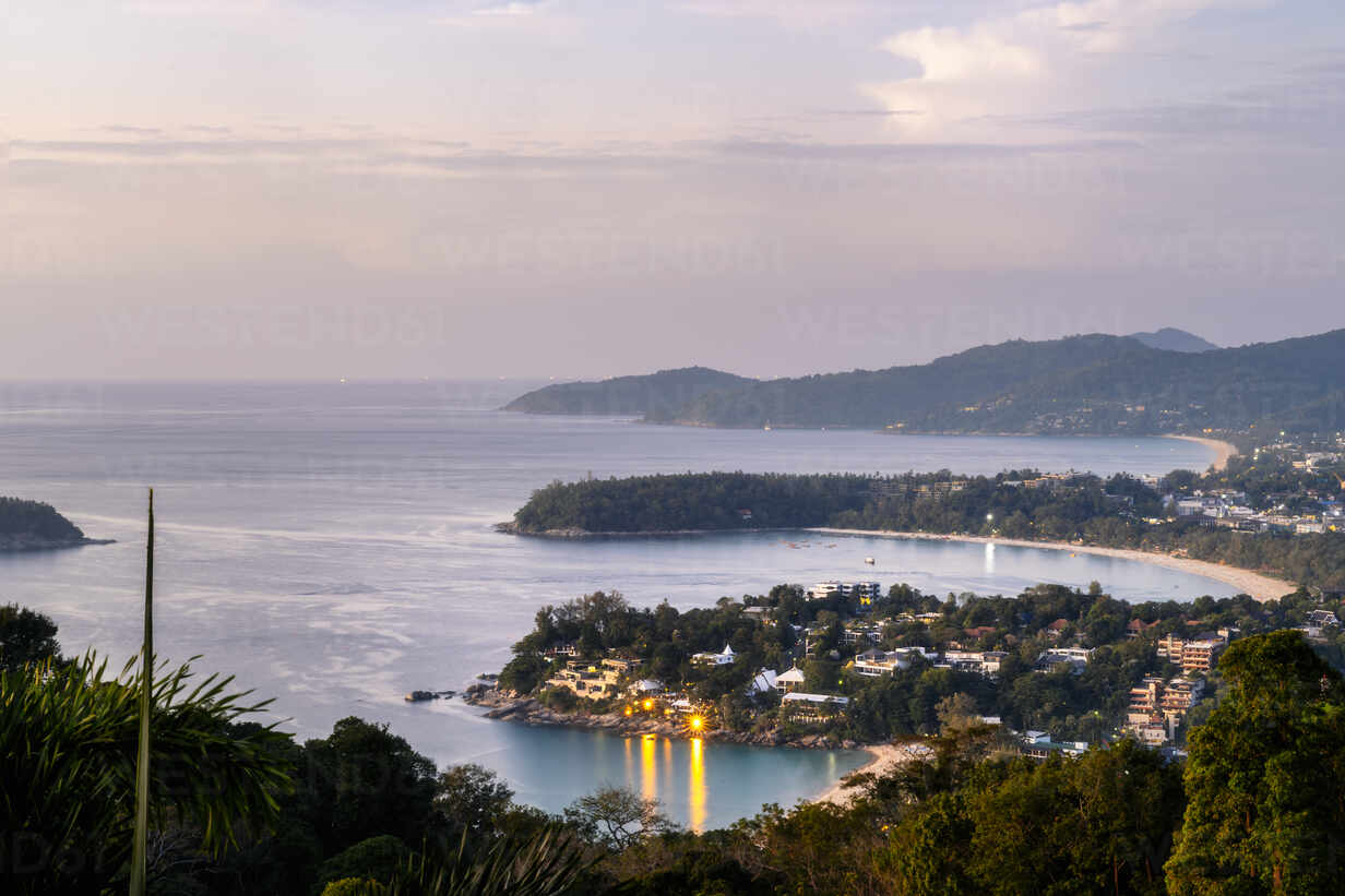 Sunset Over Kata Beach View Point Phuket Thailand Southeast Asia Asia Rhplf Rhpl Westend61